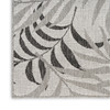 Nourison Garden Oasis GOA01 Grey Area Rugs