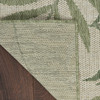 Nourison Garden Oasis GOA01 Ivory Green Area Rugs