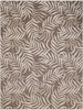 Nourison Garden Oasis GOA01 Mocha Area Rugs