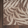 Nourison Garden Oasis GOA01 Mocha Area Rugs