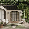 Nourison Garden Oasis GOA02 Green Ivory Area Rugs