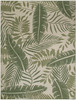 Nourison Garden Oasis GOA02 Ivory Green Area Rugs