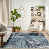 Nourison Garden Oasis GOA02 Navy Area Rugs