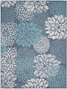Nourison Garden Oasis GOA06 Navy Area Rugs
