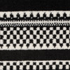 Nourison Grafix GRF41 Black White Area Rugs