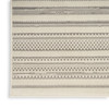Nourison Grafix GRF41 Ivory Grey Area Rugs