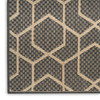 Nourison Horizon Indoor/Outdoor HOZ01 Charcoal Area Rugs