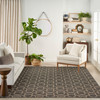 Nourison Horizon Indoor/Outdoor HOZ01 Charcoal Area Rugs