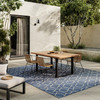 Nourison Horizon Indoor/Outdoor HOZ01 Denim Area Rugs