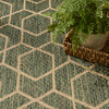 Nourison Horizon Indoor/Outdoor HOZ01 Green Area Rugs