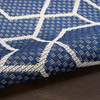 Nourison Horizon Indoor/Outdoor HOZ01 Navy Area Rugs
