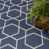 Nourison Horizon Indoor/Outdoor HOZ01 Navy Area Rugs