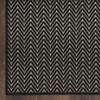 Nourison Horizon Indoor/Outdoor HOZ02 Black Area Rugs