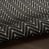 Nourison Horizon Indoor/Outdoor HOZ02 Black Area Rugs