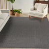 Nourison Horizon Indoor/Outdoor HOZ02 Black Area Rugs