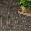 Nourison Horizon Indoor/Outdoor HOZ02 Charcoal Area Rugs