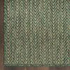 Nourison Horizon Indoor/Outdoor HOZ02 Green Area Rugs