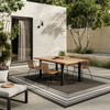 Nourison Horizon Indoor/Outdoor HOZ03 Black Area Rugs