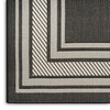 Nourison Horizon Indoor/Outdoor HOZ03 Black Area Rugs