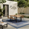 Nourison Horizon Indoor/Outdoor HOZ03 Denim Area Rugs
