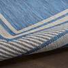 Nourison Horizon Indoor/Outdoor HOZ03 Denim Area Rugs