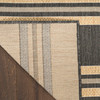 Nourison Horizon Indoor/Outdoor HOZ05 Charcoal Area Rugs