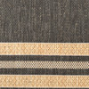Nourison Horizon Indoor/Outdoor HOZ05 Charcoal Area Rugs