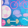 Nourison Imagination IMA07 Purple Area Rugs