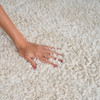 Nourison Modern Shag MMD04 Ivory Beige Area Rugs