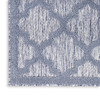 Nourison Easy Care NES01 Denim Blue Area Rugs
