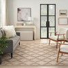 Nourison Easy Care NES01 Natural Beige Area Rugs