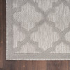 Nourison Easy Care NES01 Silver Grey Area Rugs