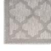 Nourison Easy Care NES01 Silver Grey Area Rugs