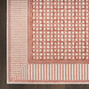 Nourison Nordic NRC03 Brick Ivory Area Rugs