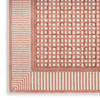 Nourison Nordic NRC03 Brick Ivory Area Rugs