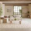 Nourison Nordic NRC05 Ivory Beige Area Rugs