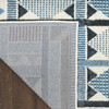 Nourison Nordic NRC06 Blue Area Rugs