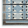 Nourison Nordic NRC06 Blue Area Rugs
