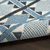 Nourison Nordic NRC06 Blue Area Rugs