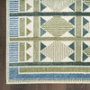 Nourison Nordic NRC06 Green Blue Area Rugs