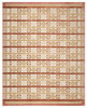 Nourison Nordic NRC06 Rust Area Rugs