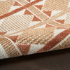 Nourison Nordic NRC06 Rust Area Rugs