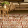 Nourison Nordic NRC06 Rust Area Rugs