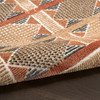 Nourison Nordic NRC06 Rust Multicolor Area Rugs