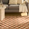 Nourison Nordic NRC14 Rust Area Rugs