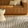 Nourison Nordic NRC15 Ivory Blue Area Rugs