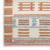 Nourison Nordic NRC16 Ivory Rust Area Rugs