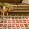 Nourison Nordic NRC16 Ivory Rust Area Rugs