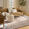 Nourison Nordic NRC16 Ivory Rust Area Rugs
