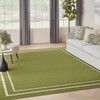Nourison Nourison Essentials NRE02 Green Ivory Area Rugs